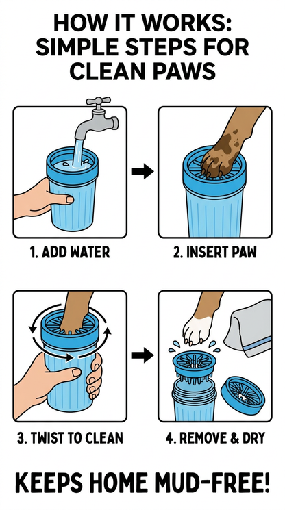 Dog Paw Cleaner